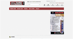 Desktop Screenshot of caulksandsealants.com